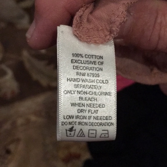 LOGO pink top with appliqué - large - Picture 9 of 9